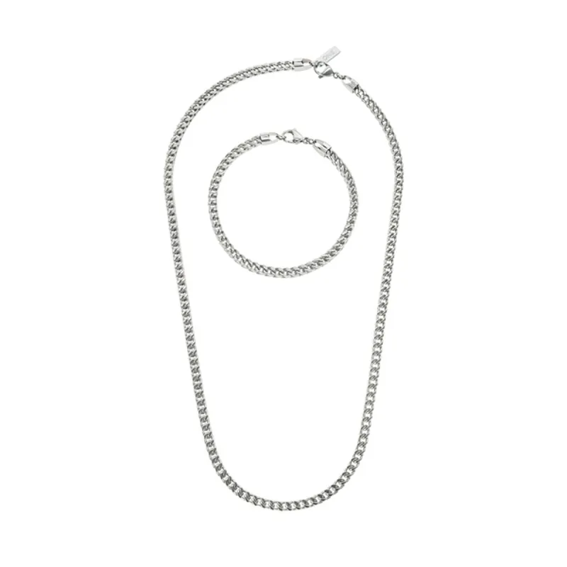Vėrinio ir apyrankės rinkinys One Jewels OAMN4103SS Sidabras